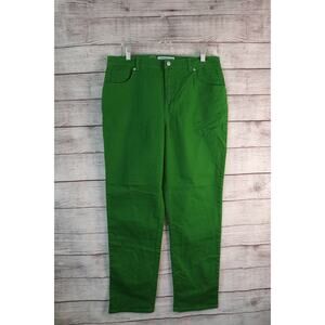 Charter Club Size 12 Tummy Control Green Jeans